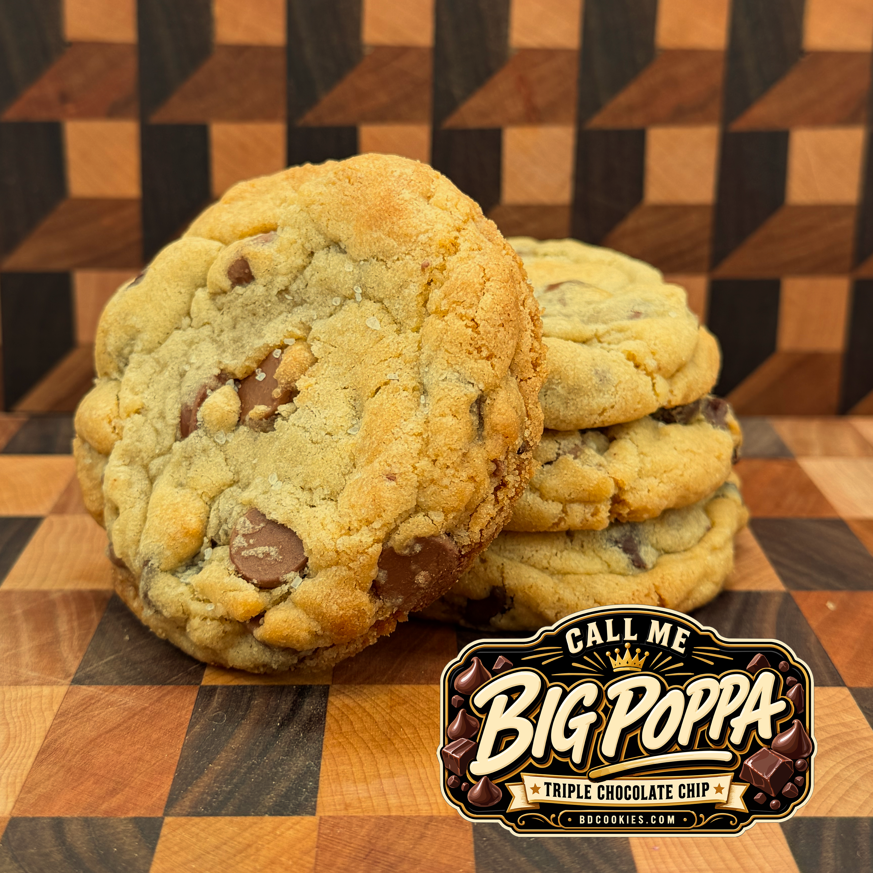 Call Me Big Poppa — Triple Chocolate Chip