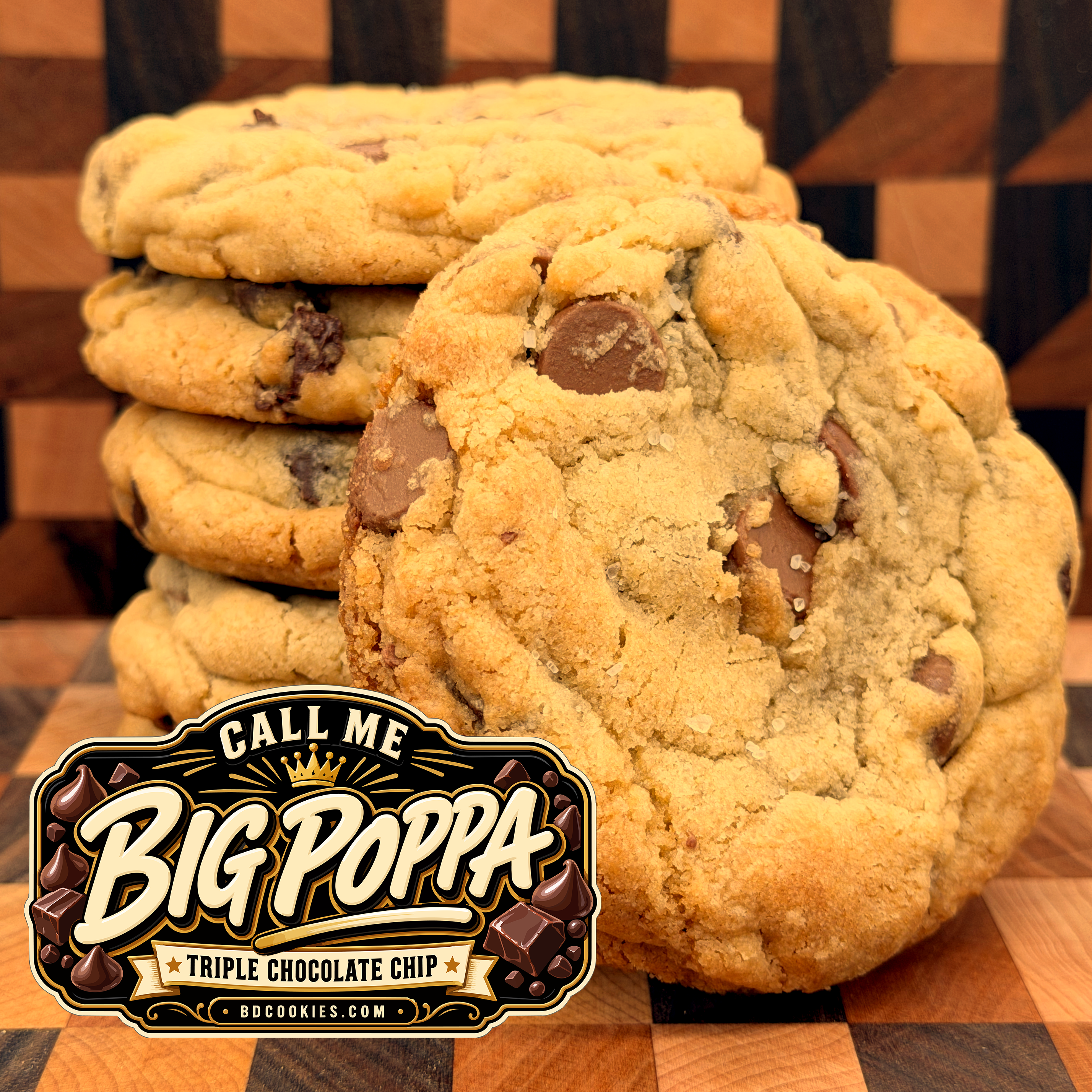 Call Me Big Poppa — Triple Chocolate Chip
